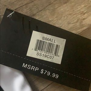 Black and white BSP workout pants Size Small